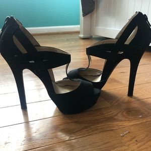 Black heels